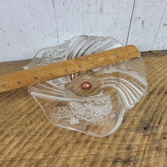 Walther Glas German Vintage Floral Service Bowl - Picture 6 of 10